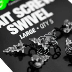 Korda Accroche Appat Micro Ring Swivel Bait Screw