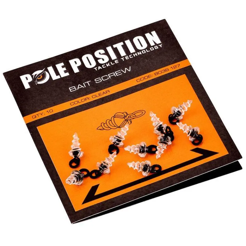 Pole Position Accroche Appâts Bait Screw