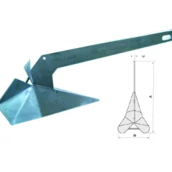Ancre Forwater Style Delta