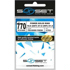 Anneaux Soudés Sunset Power Solid Ring St-S-6089