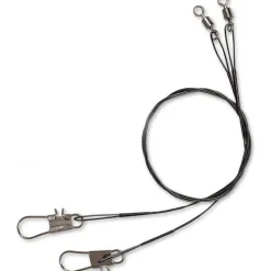 Zebco Bas De Ligne Acier Trophy 1X7 Standard - Par 2