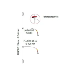 Flashmer Bas De Ligne Daurade Pro
