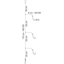 Flashmer Bas De Ligne Nylon