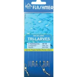 Flashmer Bas De Ligne Tri-Larves