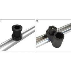 Base De Rail Horizontale Seven Bass Srs Plug&Go