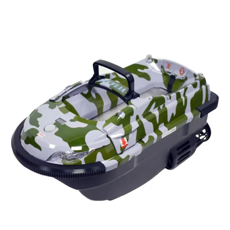 Bateau Amorceur Boatman Vulcan Gps V2 60 Satellites Camou
