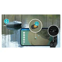 Rippton Bateau Amorceur Catchx Mini Gps
