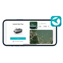 Rippton Bateau Amorceur Catchx Mini Gps