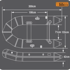 Fox Bateau Pneumatique Eos 300 Boat