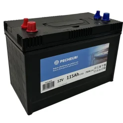 Pecheur.com Batterie Decharge Lente Marine 115Ah