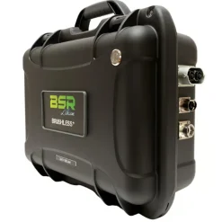 Batterie Lithium Bsr Prestige Lifepo4 Gen3+ Spécial Brushless 24V100ah +1 Sortie Régulée Sondeur Et Chargeur Non Étan