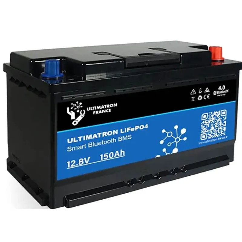 Ultimatron Batterie Lithium Lifepo4 Smart Bms 12.8V 15Ah