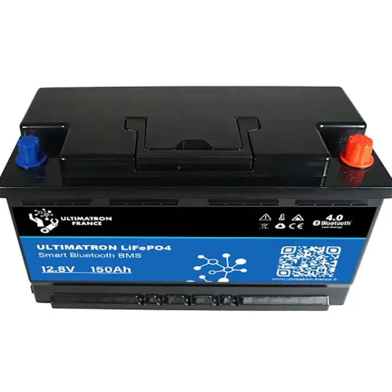 Ultimatron Batterie Lithium Lifepo4 Smart Bms 12.8V 15Ah