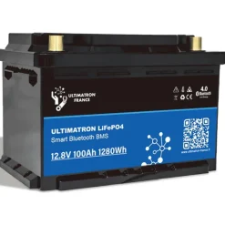 Ultimatron Batterie Lithium Lifepo4 Smart Bms 12.8V 100Ah