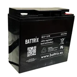 Battrix Batterie Étanche 12V 17Ah Pour Sondeur