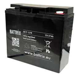 Battrix Batterie Étanche 12V 17Ah Pour Sondeur