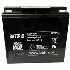 Battrix Batterie Étanche 12V 17Ah Pour Sondeur