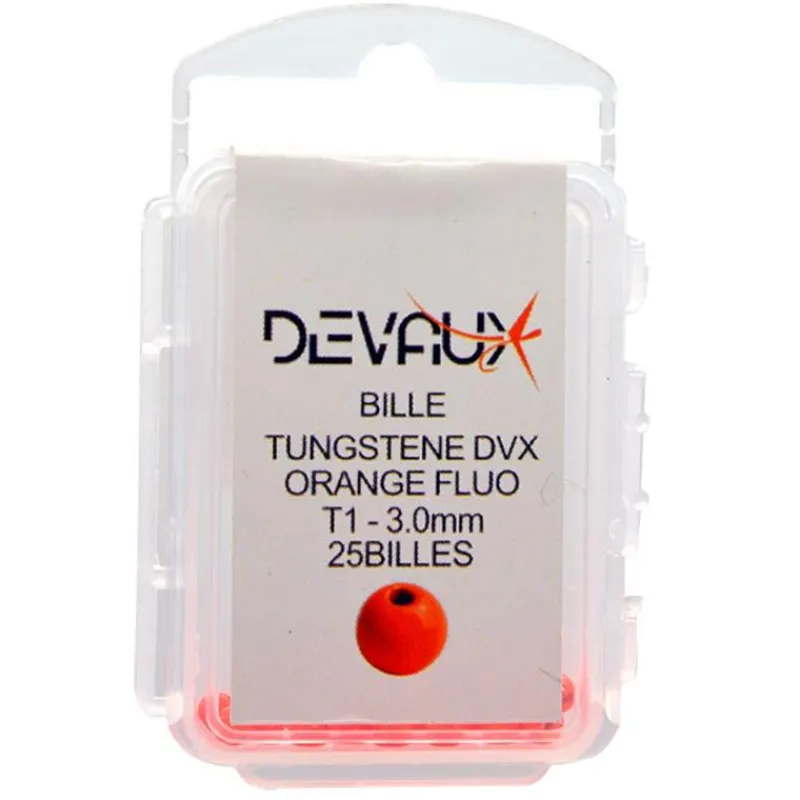 Devaux Billes Tungstène Dvx - Orange Fluo