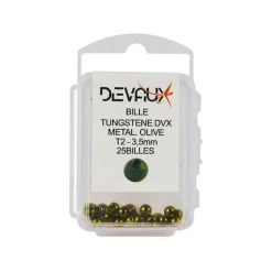 Bille Tungstène Devaux Slot Dvx - Olive Foncé - Par 25