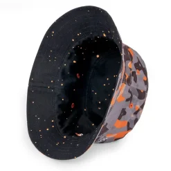 Bob Sonubaits Bucket Hat Réversible - Noir/Orange