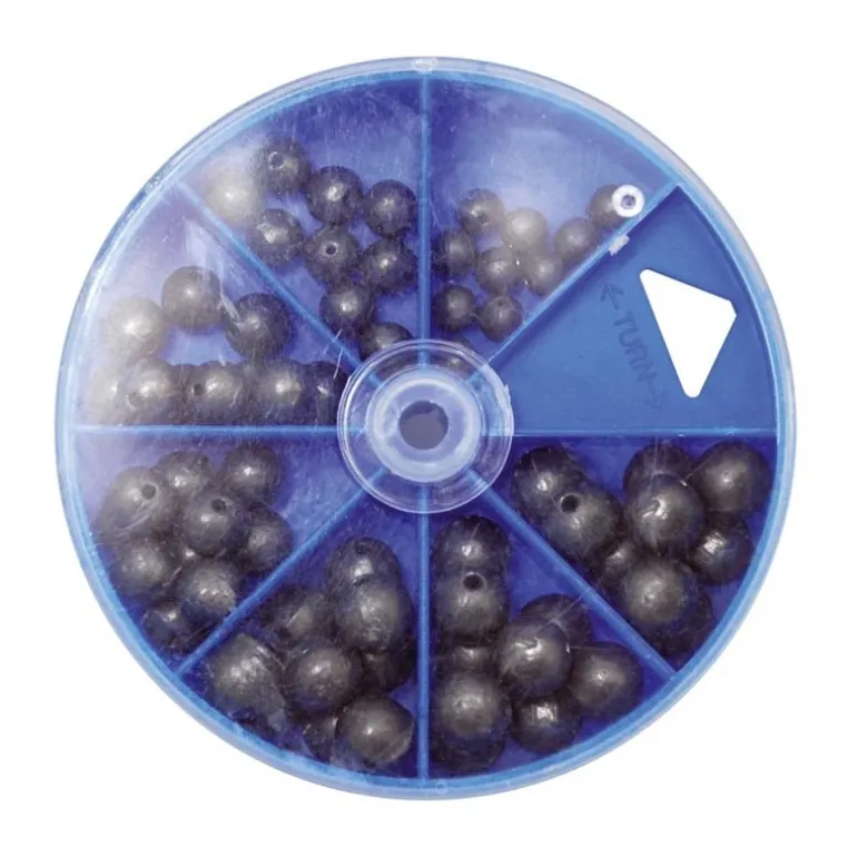 Boite Assortiment Plombs Spheriques Zebco