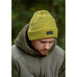 Avid Carp Bonnet Marl Knit Beanie - Jaune