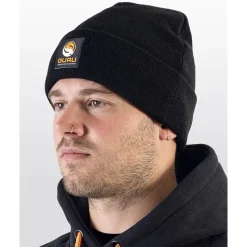 Guru Bonnet Homme Patch Beanie - Noir