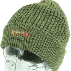 Trakker Bonnet Homme Textured Lined Beanie - Kaki