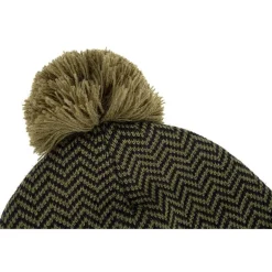 Bonnet Korum Thermal Beanie Hat - Black/Olive