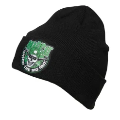 MadCat Bonnet Skull Beanie - Black