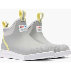 Xtratuf Bottes Femme Wmns Ankle Deck Boot Sport - Gris/Jaune