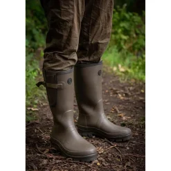 Fox Bottes Homme Neoprene Lined Camo/Khaki Rubber Boot
