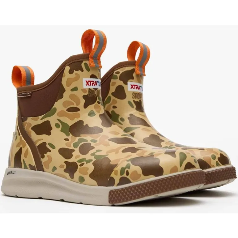 Bottes Homme Xtratuf Ankle Deck Boot Sport - Camouflage Canard