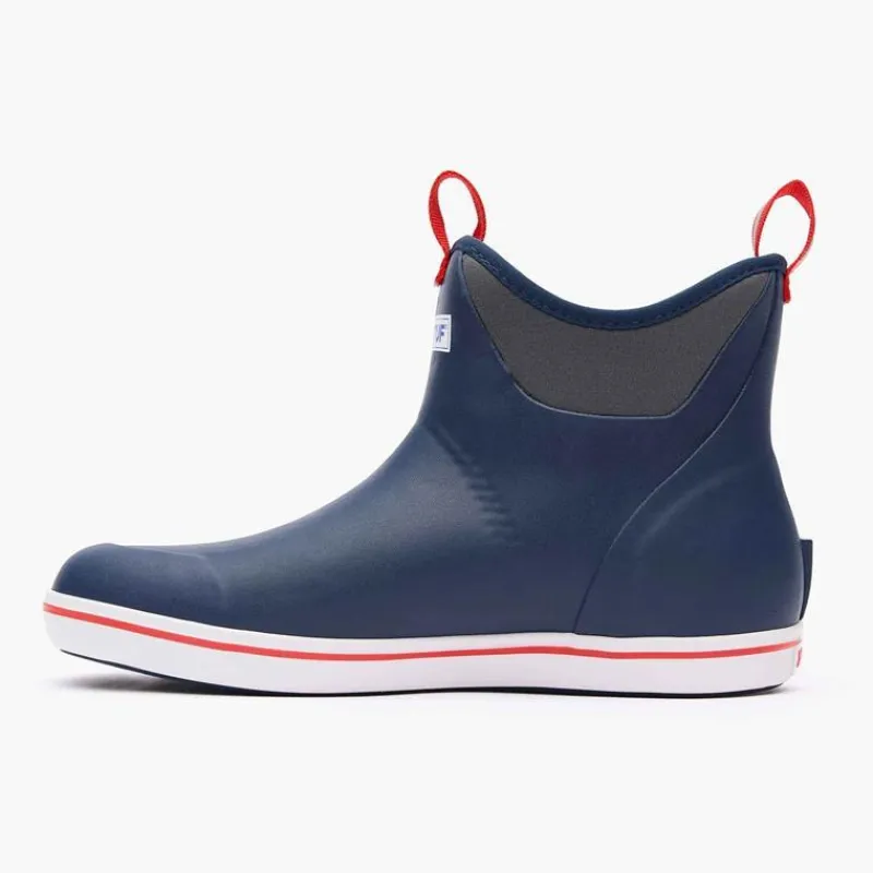 Xtratuf Bottes Homme Ankle Deck Boot - Bleu Marine/Rouge