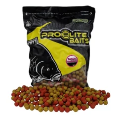 Bouillette Pro Elite Baits Boilies Natural Foods Banana & Strawberry