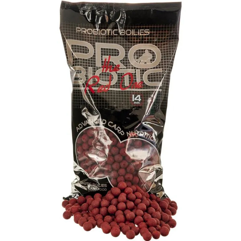 Starbaits Bouillette Probiotic Red Boilies