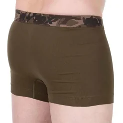 Caleçon Homme Fox Boxer Shorts - Kaki/Noir - Par 2