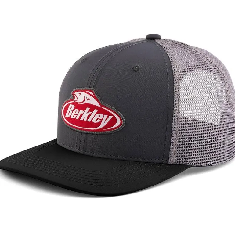 Casquette Berkley Performance Trucker Char - Charcoal Black/Grey