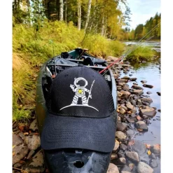 Fishxplorer Casquette Homme Astro Pêcheur - Noir
