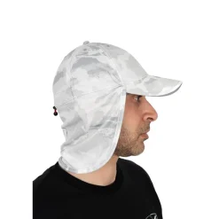 Fox Rage Casquette Homme Light Camo Sun Hat - Blanc