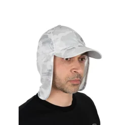 Fox Rage Casquette Homme Light Camo Sun Hat - Blanc