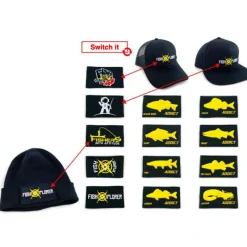 Fishxplorer Casquette Homme À Scratch Snapback - Vert