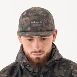 Trakker Casquette Homme Techpro Camo 5 Panel Cap - Camo