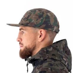 Trakker Casquette Homme Techpro Camo 5 Panel Cap - Camo