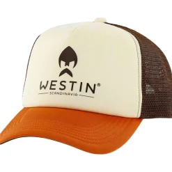 Westin Casquette Homme Texas Trucker Cap - Beige/Orange