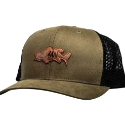 Zman Casquette Bad Azz Bass Trucker Hatz - Vert/Noir