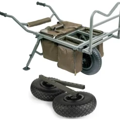 Nash Chariot + Roue Trax Metro Barrow Wheel Kit Bundle
