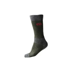 Trakker Chaussettes Longues Homme Laine De Merino - Kaki/Gris