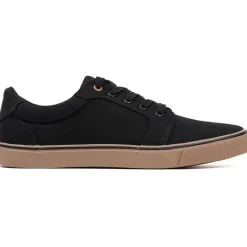 Chaussures Homme Fox Black Canvas Shoe