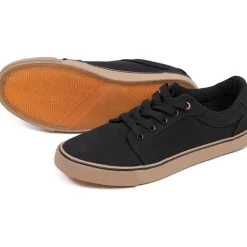 Chaussures Homme Fox Black Canvas Shoe